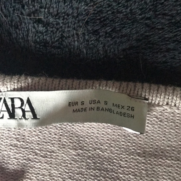 Size small Zara wrap around sweater - Picture 2 of 3